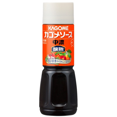 カゴメ 醸熟ソース 中濃 500ml-0