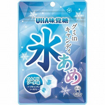 UHA taste sugar ice candy soda 63g-0