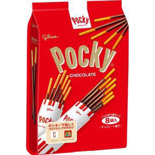 Pocky chocolate 8 bags-0