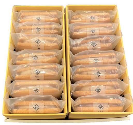 【Japan DirectMail】Kounyusha Chestnut butter sandwich 14 pieces-0