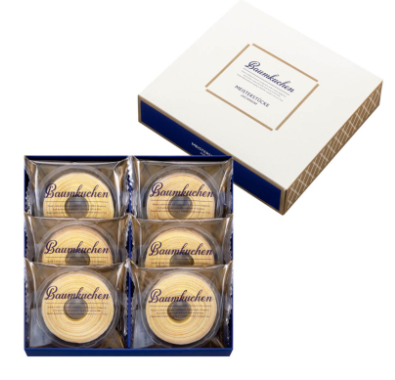 【Japan DirectMail】Juchheim　MSJ.Meisterstucke  baumkuchen11  6pieces-0