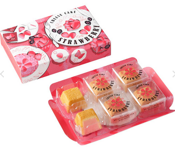 【Japan DirectMail】SHISEIDO PARLOURS Winter cheesecake (strawberry) 6 pieces